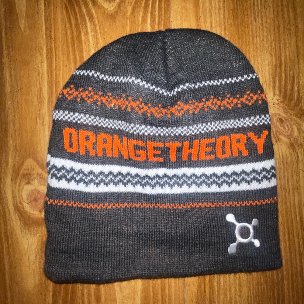 Orange theory winter hat